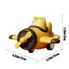 Airplane Toys, Colorful Press Puzzle Toy, Car Animals Small Plane Toy, Indoor Outdoor Funny Cute Airplane Doll Decoration Supplies