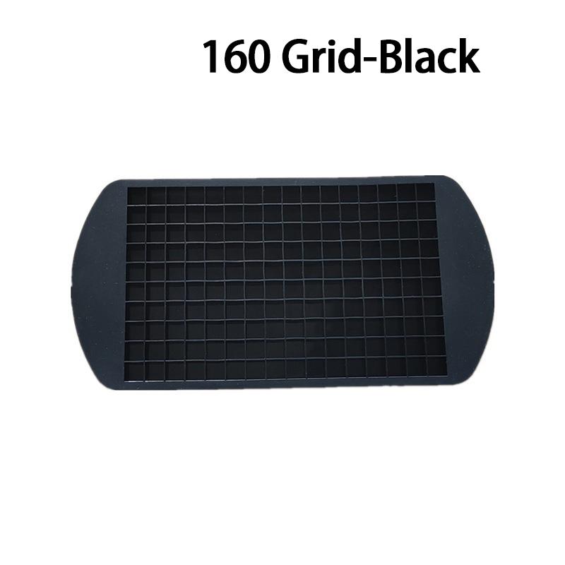 Silikon-Eisformen Mehrfach wiederverwendbare Eiswürfel-Formen Gitter Große Eiswürfelform Silikon-Kühler