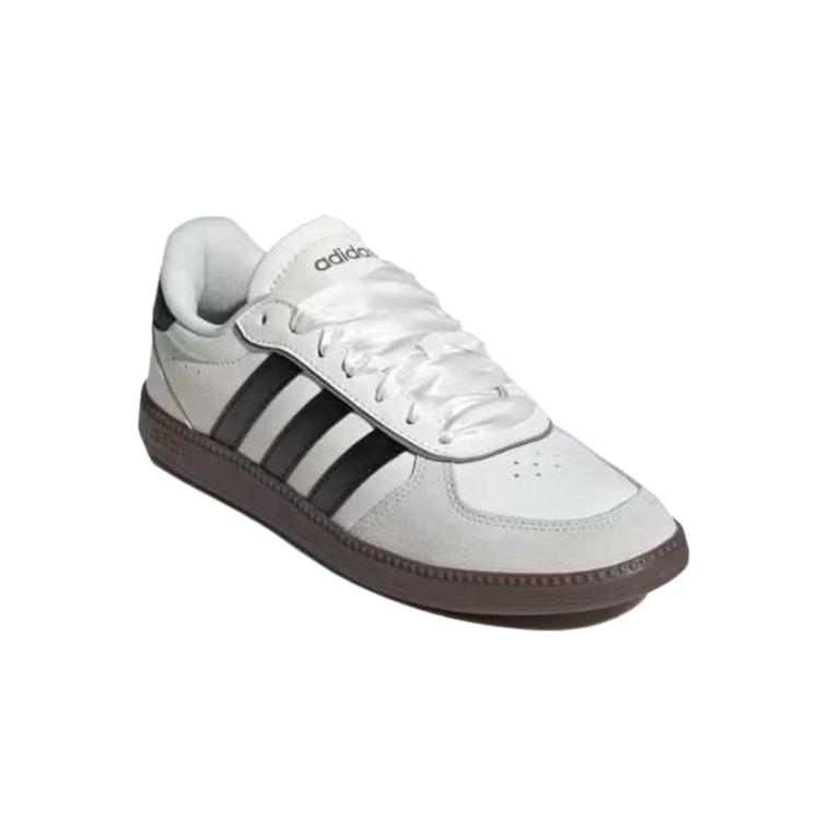 Adidas BREAKNET SLEEK Low Top Training Shoes Women's White JQ8253