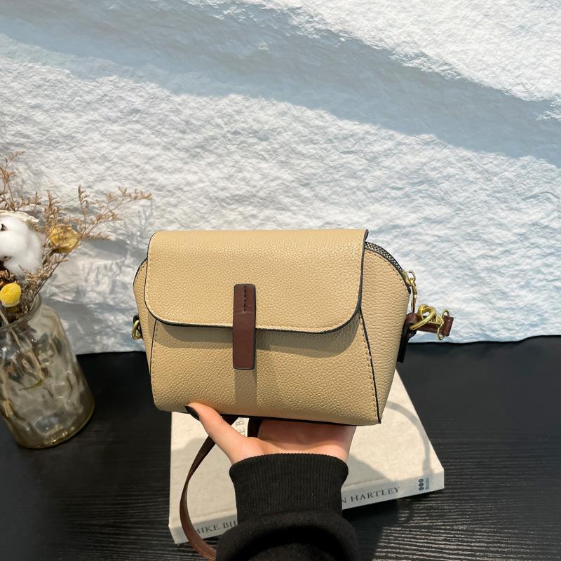 Women's Bag 2025 Winter Women's Messenger Bag New Small Bag Foreign Style Niche Korean Version Single Shoulder Messenger Bag Small Square Bag