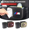Auto Innenraum Hochwertige Auto Taschentuchbox Leder Aufbewahrungsbox Für BMW M M3 M5 M6 X3 E46 E90 F30 G20 E36 E34 X6 G20 Zubehör