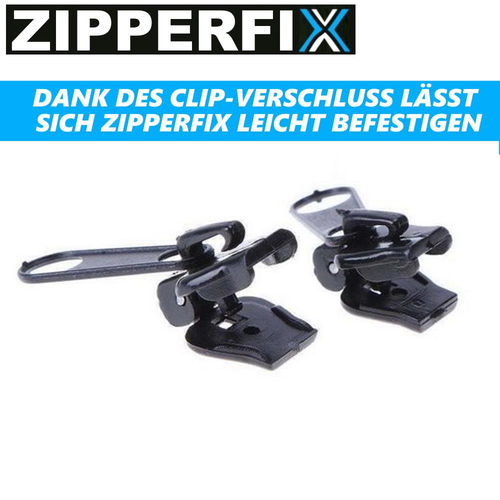 ZIPPERFIX Zipper Repair Set Zipper Repair Zipper A Fix 2-pack