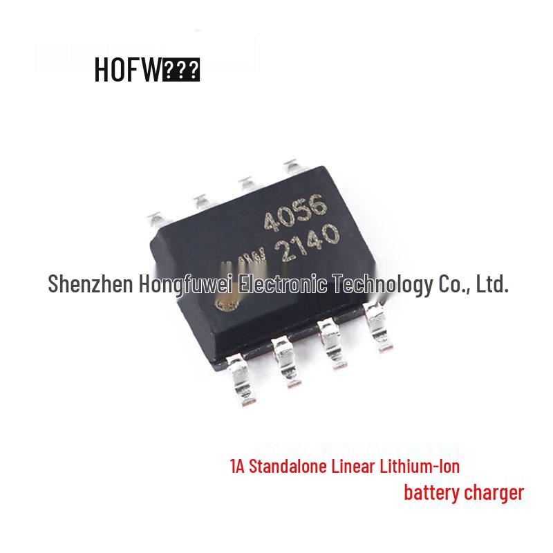 

UMW 4056 TP4056 SOP-8 1A Лінійний зарядний пристрій для літій-іонних акумуляторів