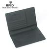 2020 RFID Passport Holder, Cowhide Leather with Elastic Band, Multi-Card Slots, ID & Document Cover