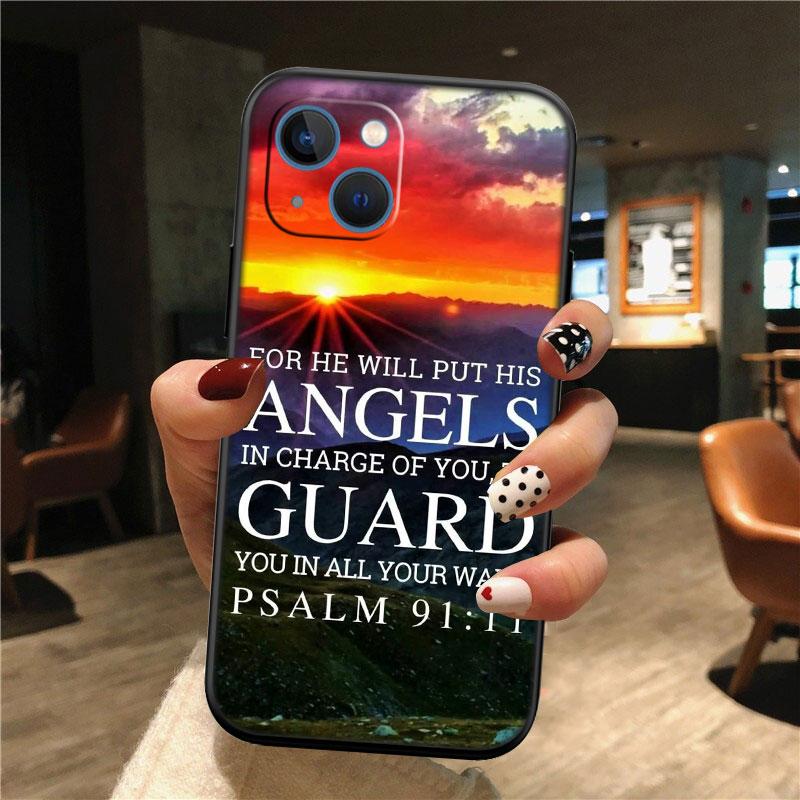 IK14 Bible verse Phone Case for OPPO A40 A60 A80 A15 A16 A16K A12 A17 A17K A54 A54S A53 A53S A55 A56 A57 A98 F23