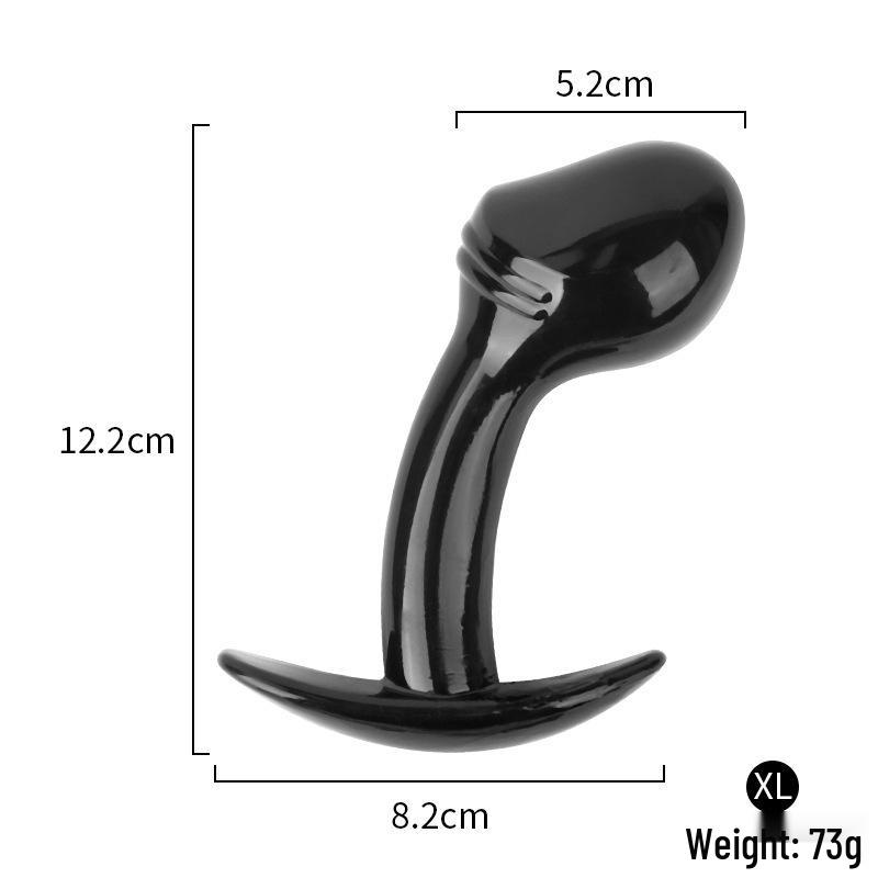 Soft Silicone Prostate Massager and Anal Beads - G-Spot and SM Erotic Supplies