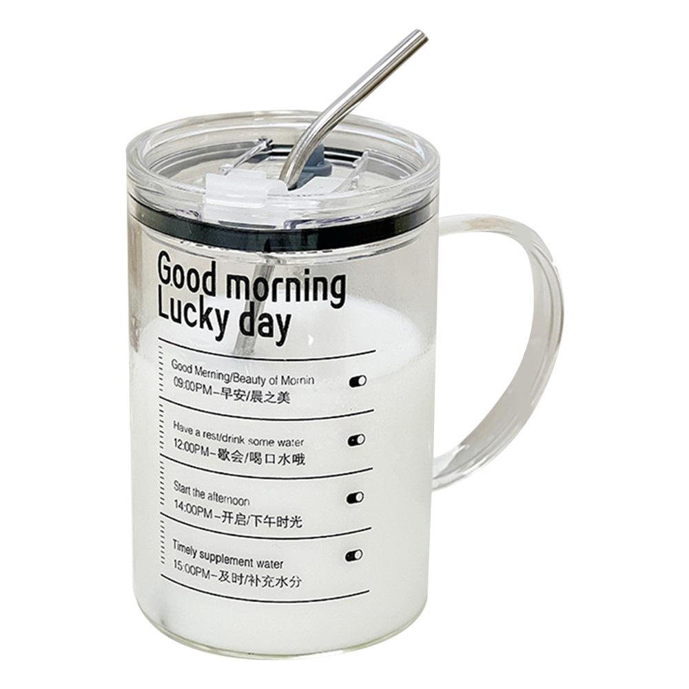 

1000 мл стеклянная кружка с крышкой и трубочкой, большая емкость, чашка для воды, кофе, смузи, соков, напитков, кружка, подарки на день рождения, посуда для напитков 1000ml