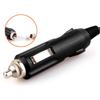 Dc 5.5*2.1Mm Male To Car Charger Female Adapter Cable - 12V24V Full Copper High Power Cigarette Lighter Wire Spring Connector