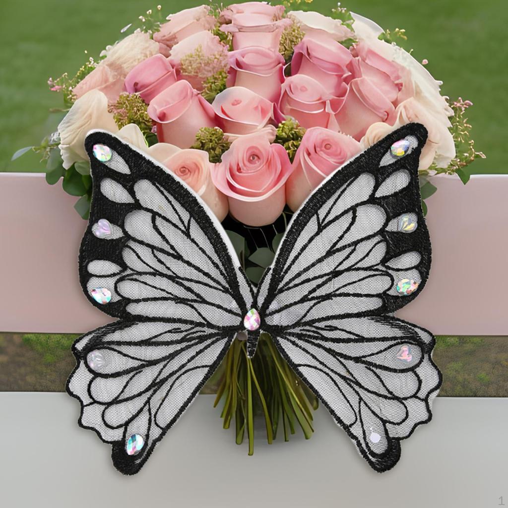 Scatola Confezione Bouquet di Fiori Farfalla Materiale Floreale per Festa Festa della Mamma Anniversario
