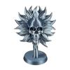 Skull Stand Sunflower-Themed Figurine 3D Printed Naughty Skeleton Potted Tables Shelves Vibrant Tabletop Decor