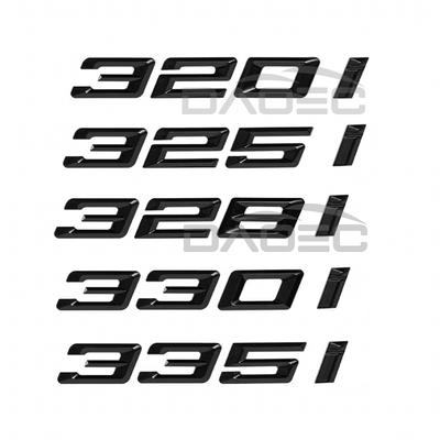Araba 3D ABS Bagaj Harfleri Rozet Amblem Çıkartma BMW 3 Serisi 320i 325i 328i 330i 335i E46 E90 E91 F30 F31 F34 G20 için