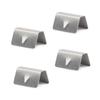 10Pcs Stainless Steel Wind Deflector Clips Durable Practical Rain Eyebrow Clips Glass Clip For Heko/Sned/G3