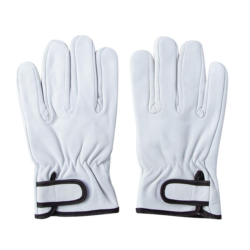 

Охрана труда Перчатки для электросварки Овчина Теплоизоляция Износостойкие и Защищающие от ожогов One Size