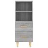 Sideboard Gray Sonoma 34.5 x 34 x 90 cm Particleboard