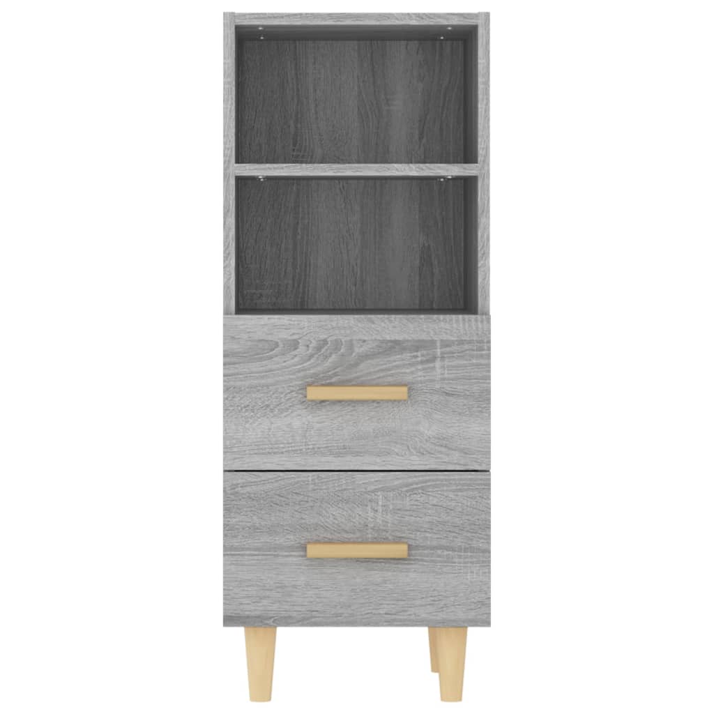 Sideboard Gray Sonoma 34.5 x 34 x 90 cm Particleboard