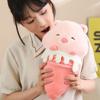 Cartoon Chick Capybara Lamb Piglet Ice Cream Plush Toy Cute Girl Sofa Cushion
