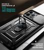 For Iphone12 ProMax Slide Camera Lens Protector Shockproof Armor Case For Iphone 12 ProMax Magnetic Car Holder Cover