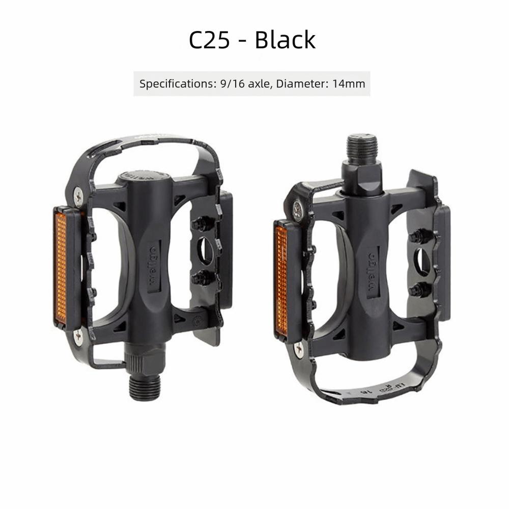 1 Pair Anti-slip Bicycle Pedals 1/2 Axis Foot Plat High Quality Bike Pedal  MTB Road Bike