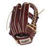 Rawlings JAPAN GH5FHJK54 Baseball Throw HOH® Glove, Hardball, Infielder's, Burgundy, 11.5 Inches, Right-Handed