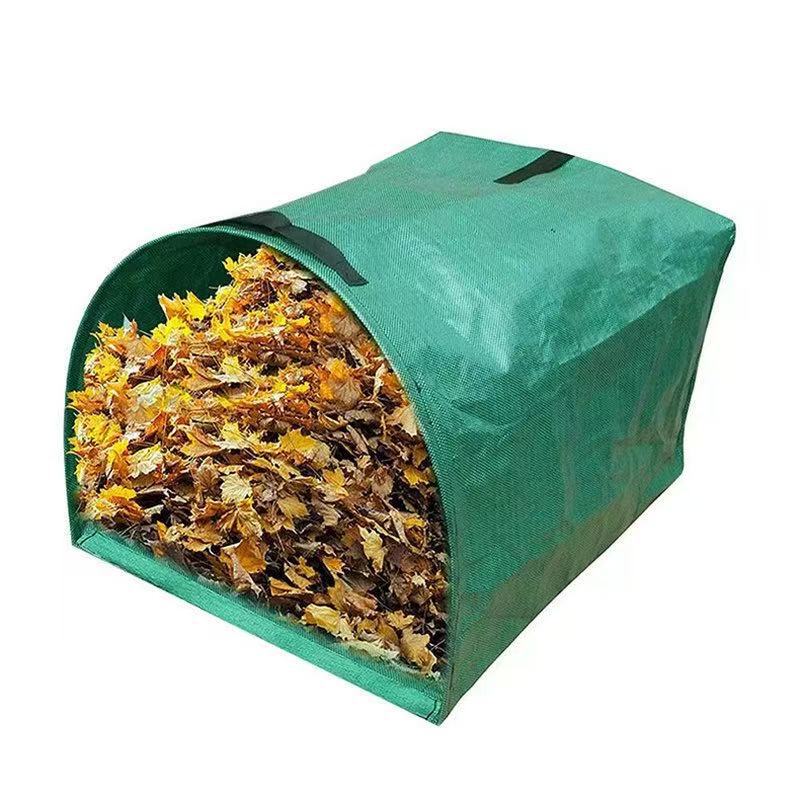 53Gallon Fallen Leaf Collection Bag Leaf Garden Forest Park Outdoor Lawn Cleaning Garbage Grass Debris Beauty Environment