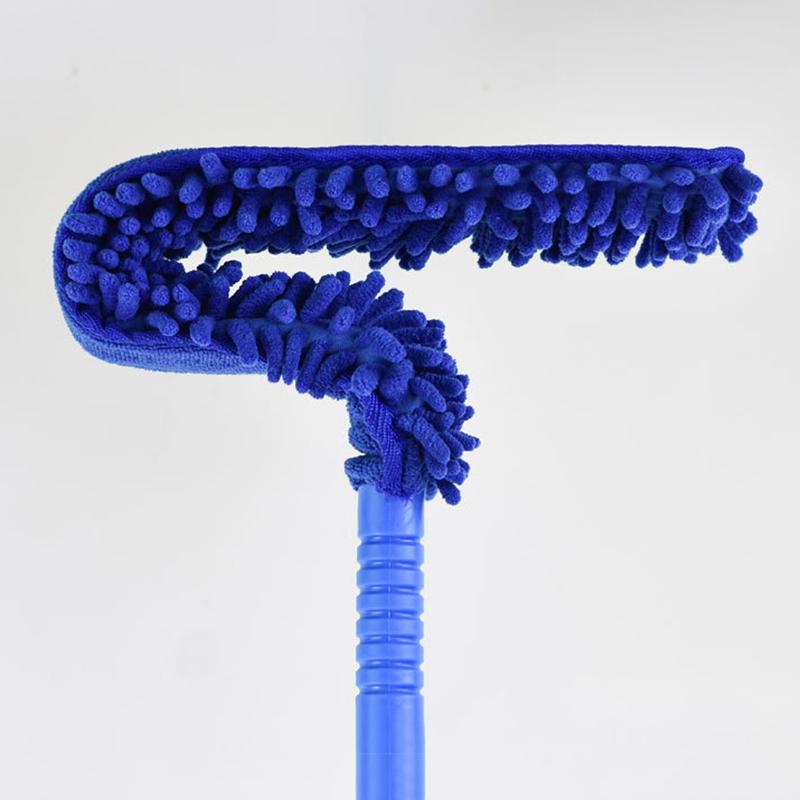 Microfiber Ceiling Fan Blade Cleaning Duster Kit Removable Flexible Cobweb Duster High Ceiling Fan Dust Removal Dusters