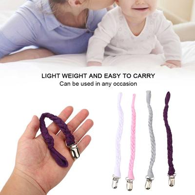 Nipple Clip Chain Anti Lost Bottle Nipple Leash Infant   Pacifier Clip Holders(#1 )