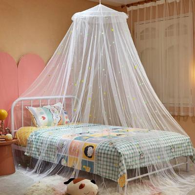 Dosel para cama para niños, práctico diseño de estrellas fluorescentes, respetuoso con el medio ambiente, ropa de cama para dormitorio de niñas, cubierta de red para techo, suministros para el hogar