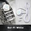 New Round Shoelace Swivel Buckle Laces Automatic Shoe Laces Tennis Sneakers No Tie Shoelaces Adults Kids Unisex Shoe Accessorie