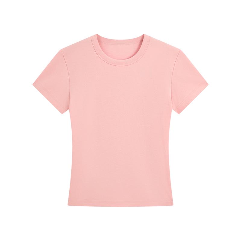 Off-the-Shoulder Spicy Girl Slimming T-shirt - Women's Short Sleeve Summer Top