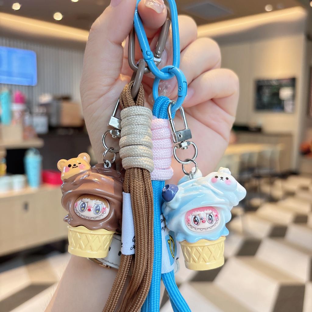 Resin Cone, Buck Tooth, Rag Cloth, Cute Key Chain, Doll, Bag Pendant, Mobile Phone Small Hanging Chain.