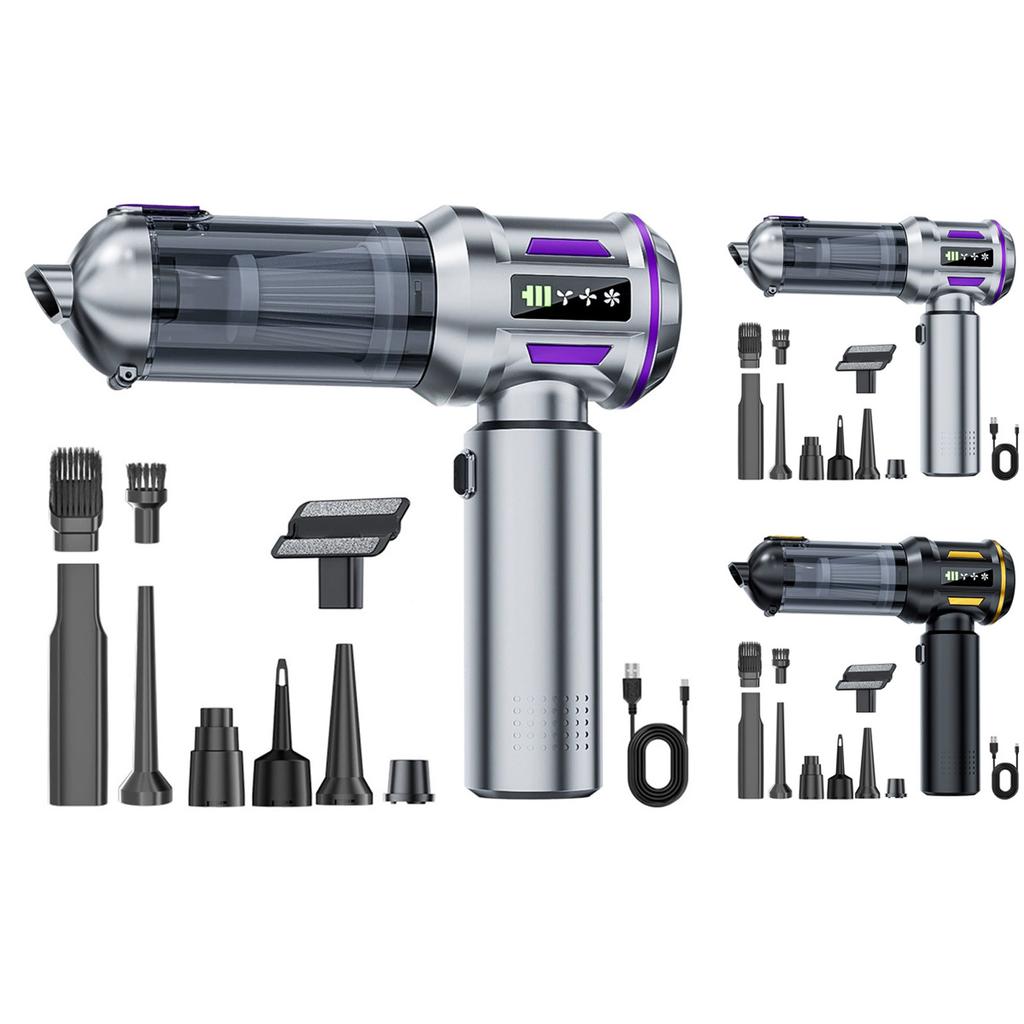 Cordless Handheld Vacuum Cleaner For Wet/Dry Messes,  Design, Ideal For Kitchen Spills, Car Detailing, Workshop Use(Black)