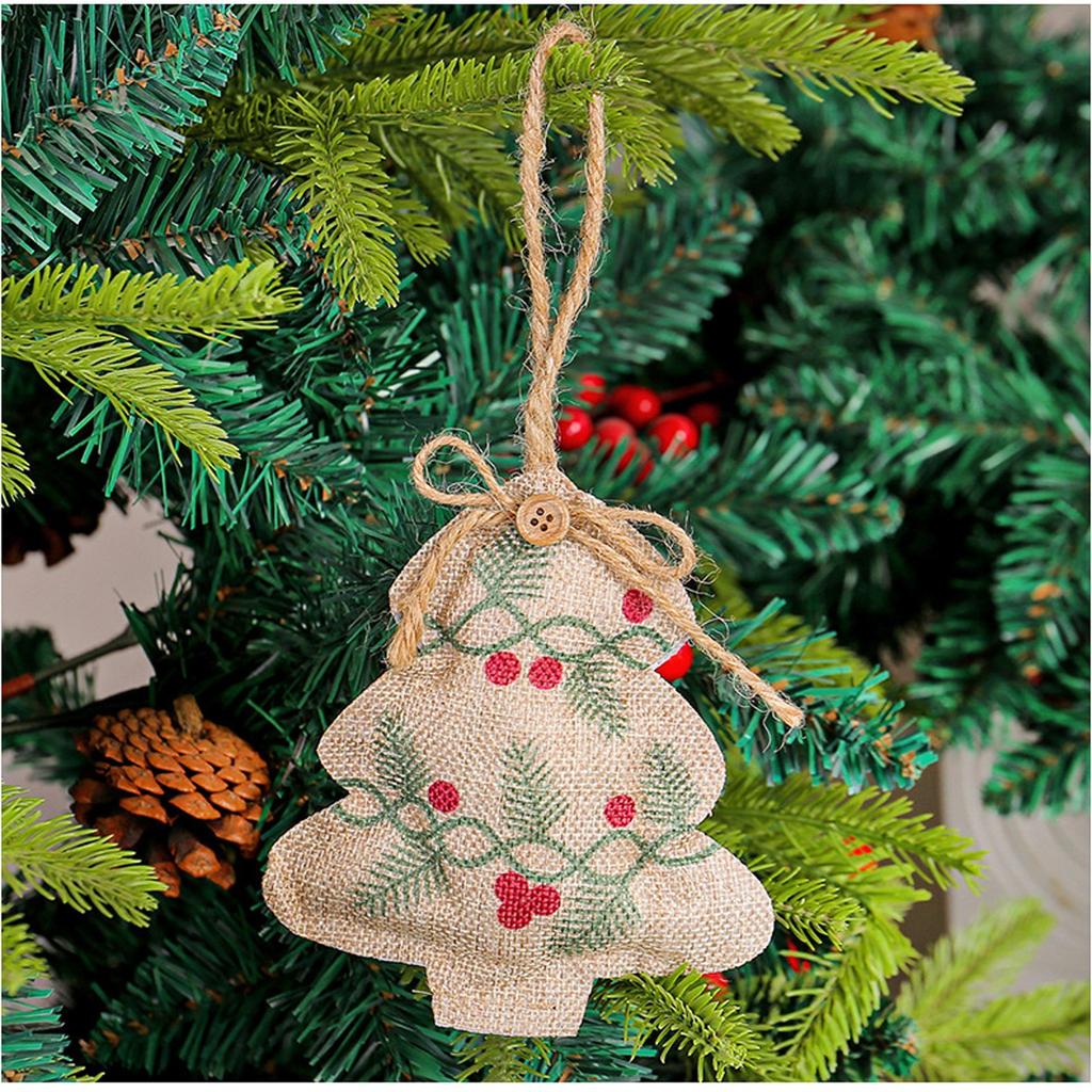 Creative Christmas Tree Hanging Ornaments Holiday Xmas Tree Decorative Pendant For Wedding Party