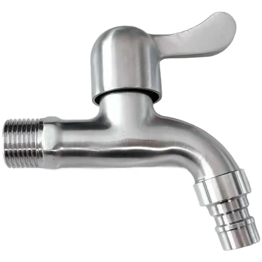 Nerezová baterie Rychle otevírací baterie Odolná vůči vysokým teplotám Prodloužená vodovodní baterie Pro zahradu Domov Koupelnu Kuchyň Vyměnit