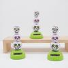 Solar Toys For Window Swinging 3 Skull Head Cute Figure Weather-resistant Car Interior Accessories Table Ornament For Indoor