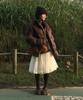 Cgp Rds Essential Short Down Jumper_Chocolate Brown