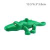 Big Building Blocks Zoo Animal Figure Accessories Frog Snail Dog Comptatible Large Bricks Children Kids Assembly Toys Party Gift