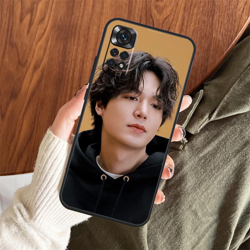 

Korean Actor Lee Min ho Case For Xiaomi Redmi Note 14 Pro 13 12 11 10 15 Pro Plus Redmi 15 C 13 10C 12C 13C 14C Cover Redmi Note 15 5G