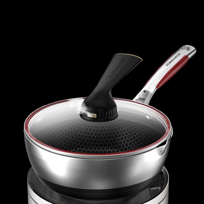

KOBACH 24cm 316L Stainless Steel Non-stick Frying Wok
