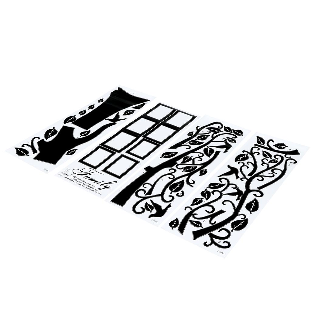 DIY Family Photo Frame Tree Wall Sticker Home Decor Living Room Bedroom Home Decoration