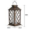 Solar Candle Light Lantern Lamp Waterproof Outdoor LED for Garden Patio Yard Holiday Festival Decor