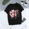 Unisex's T-Shirt Kaus Grafis Anime Demon Slayer Uniseks Tanjirou Kamado Kaus Wanita Kimetsu Kaus Wanito Printed Harajuku T-shirt