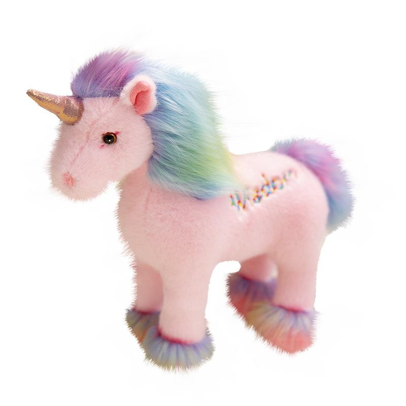 Girl'S Heart Dream Unicorn Doll Plush Toy Pink Unicorn Doll Girl Company Soothing Doll