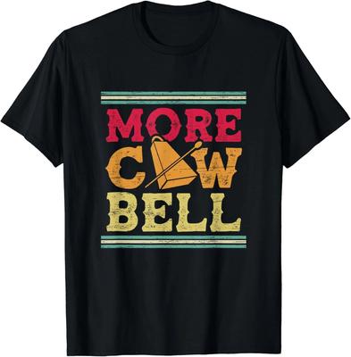 T-shirts Dummer More Cowbell Cadeau T-shirt Unisexe
