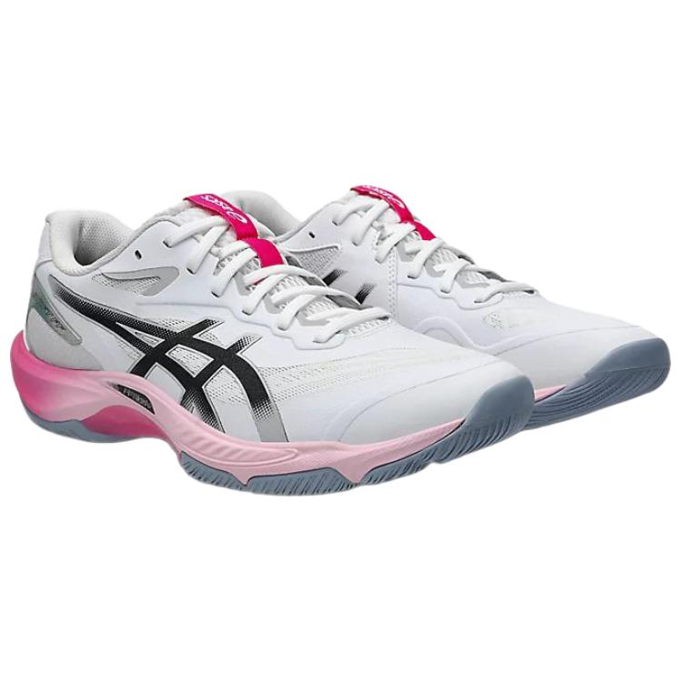 Asics V-Swift FF 5 Comfortable Fit Breathable Rebound Low-Top Tennis Shoes Unisex sneaker White Black 1053A082-100