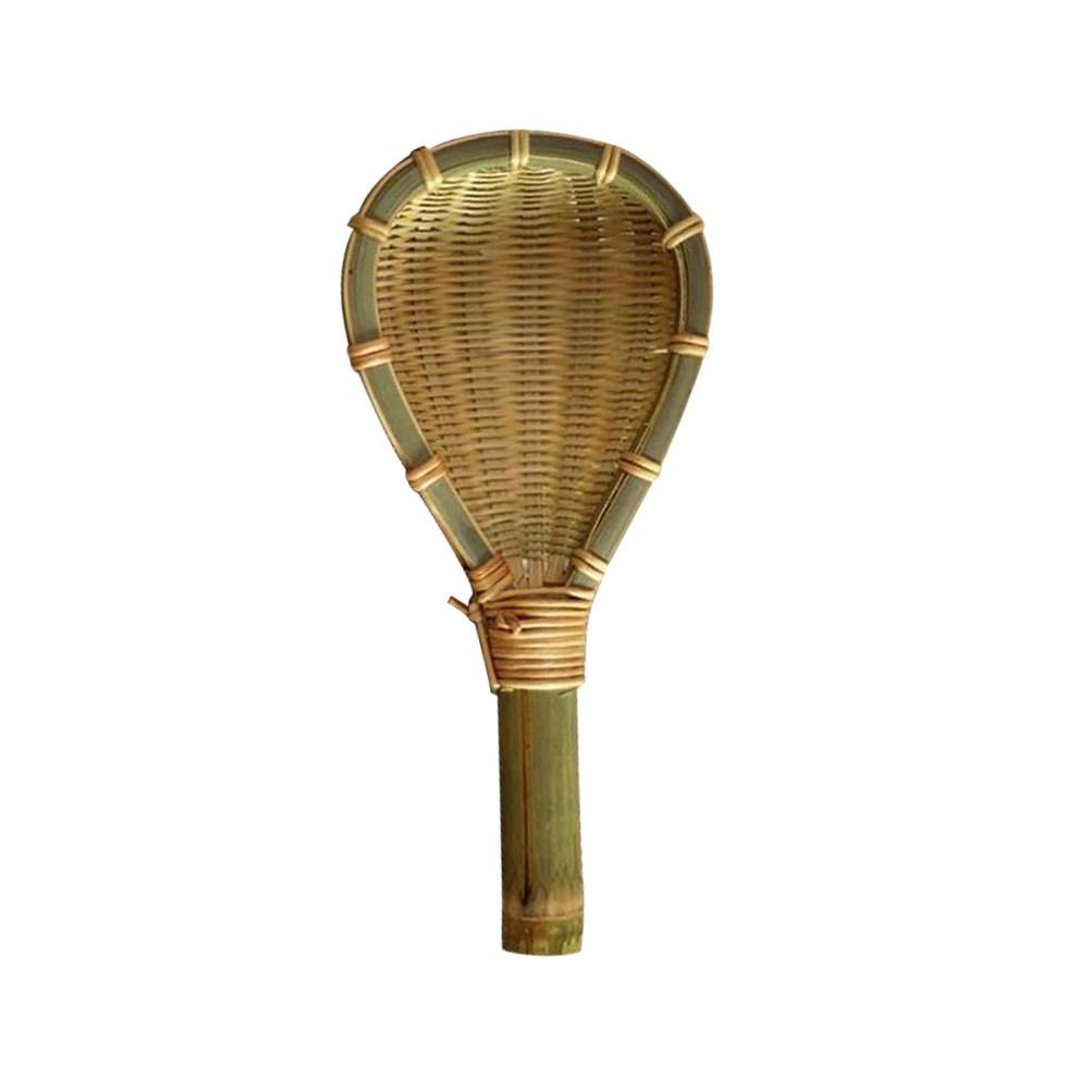 

1Pcs Bamboo Spoon Heat Resistant Cooking Mixing Tool for Kitchen Soup Colander Utensil Smooth Round Edges Safe for 25X11CM