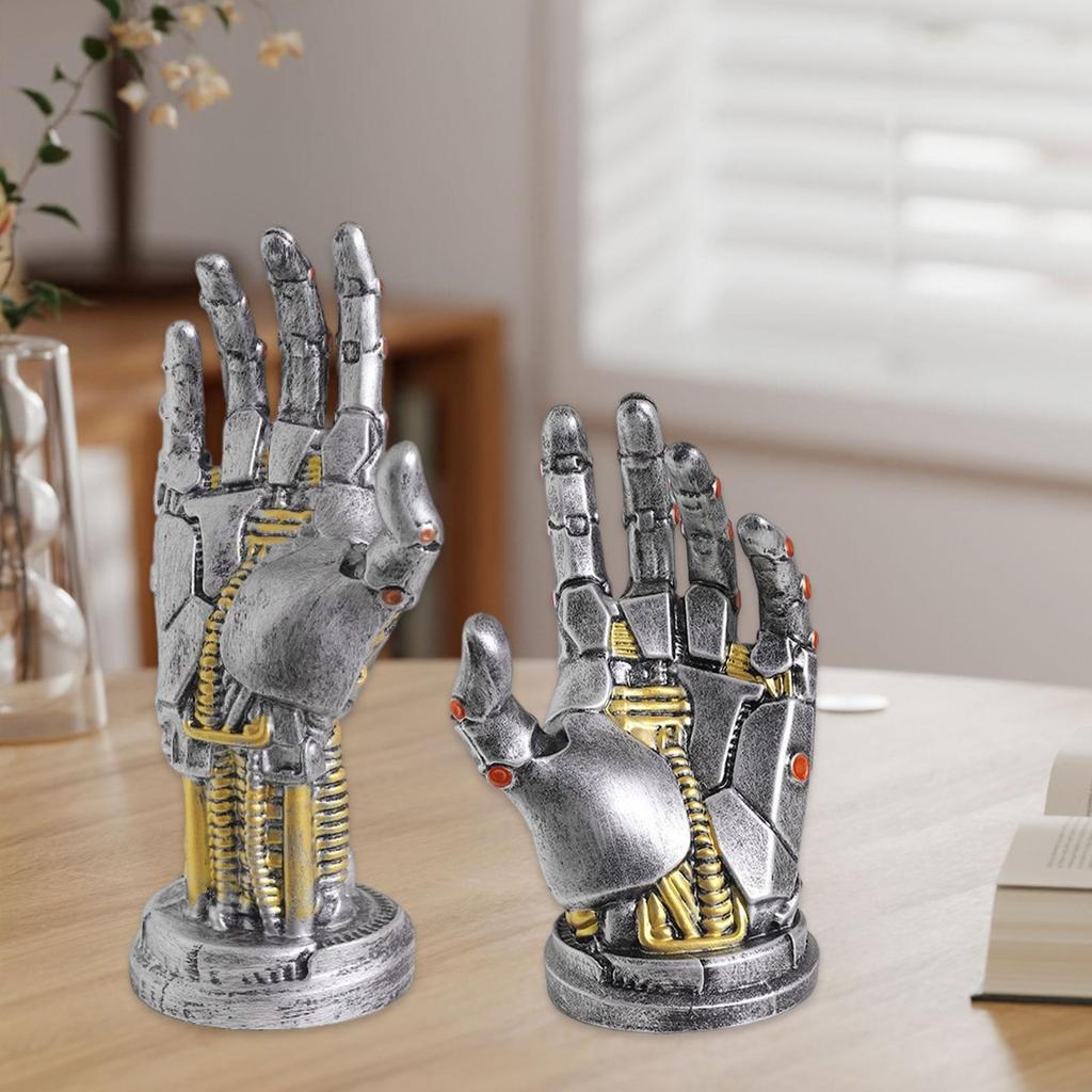 Roboterhand Statue Spielcontroller Halter Kreatives Sammlerstück Dekorative Figur für Büro Einweihungsgeschenk Heimdekoration