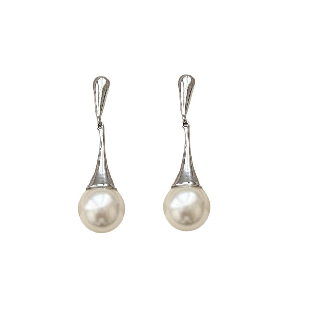 Niche Water Drop Pearl Earrings, Earrings, Smart And Simple Personality, Exquisite And Elegant, Fashionable Commuting, Versatile Earrings, Earrings.