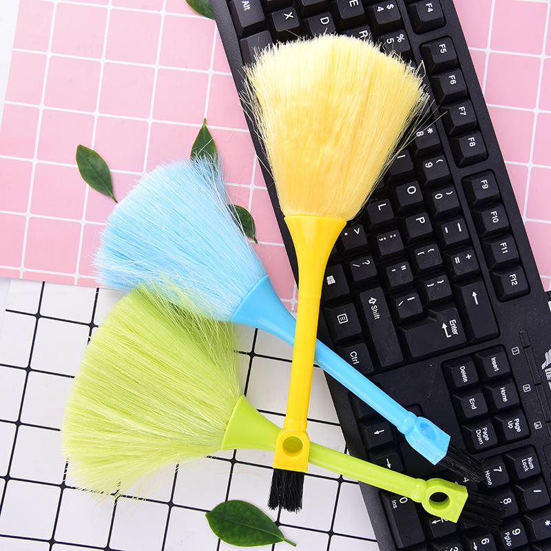 Double Head Home Office Microfiber Clean Anti Static Feather Duster Clean Brush