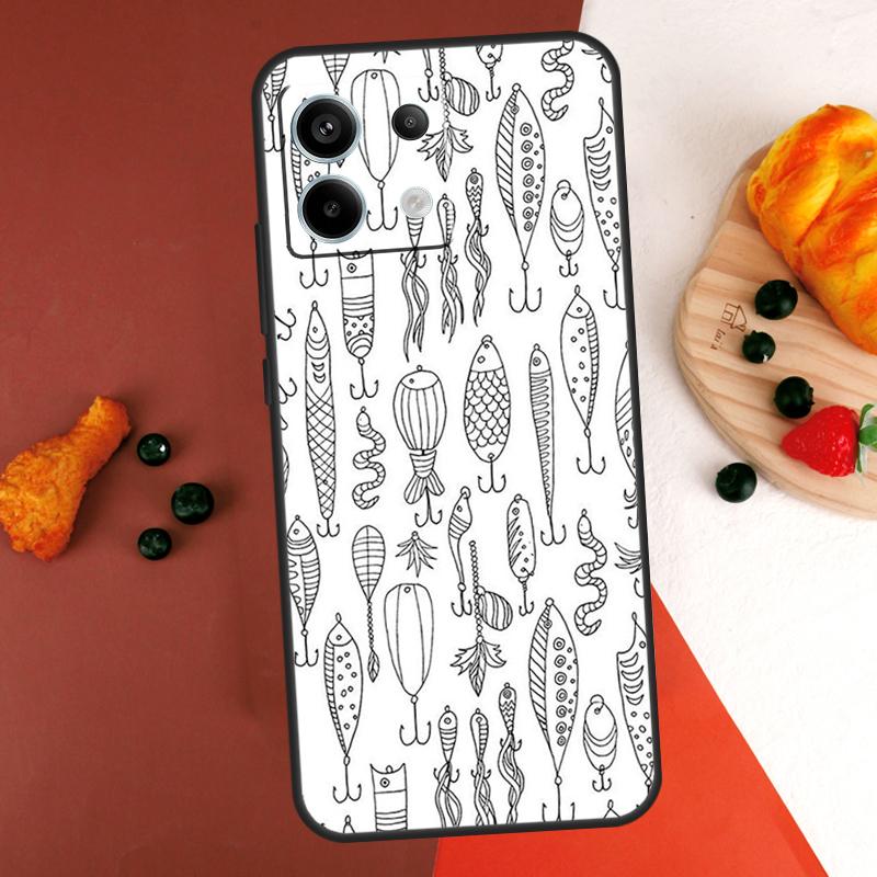 

Love Fishing Case For Xiaomi Redmi Note 13 14 Pro 9 10 11 12 Pro 10S 11S 12S Redmi 13C 10C 12C 14C Coque Redmi Note 10 4G
