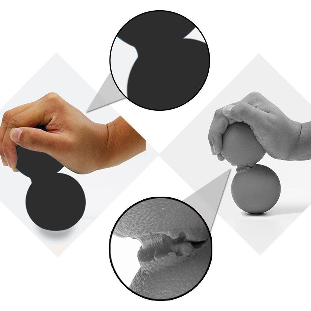 Tcare Erdnuss-Massageball - Doppelter Lacrosse-Massageball & Mobilitätsball für Physiotherapie - Tiefengewebsmassage-Tool Unisex